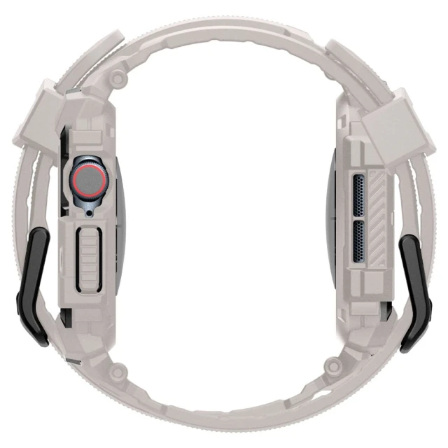 Чохол-ремінець Spigen Rugged Armor Pro для Apple Watch 10 46 mm Dune Beige (ACS08607)