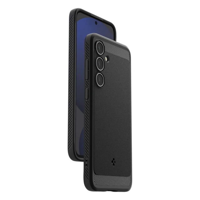 Чохол Spigen Rugged Armor для Samsung Galaxy S24 FE (S721) Matte Black (ACS08578)