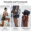 Чохол для навушників Spigen Cyrill Mini Bag для AirPods 4 Black (ACS08651)
