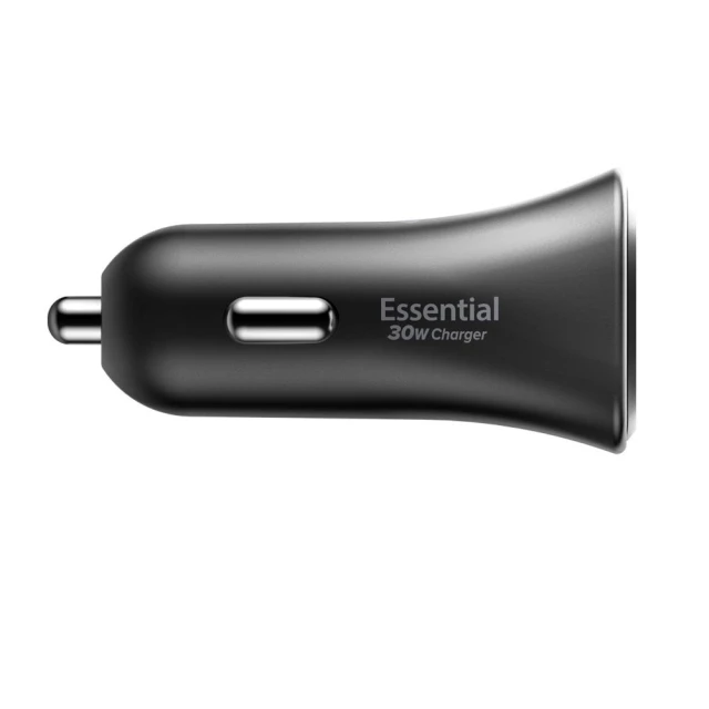 Автомобільний зарядний пристрій Spigen EV301 USB-C 30W Black (ACP08699)