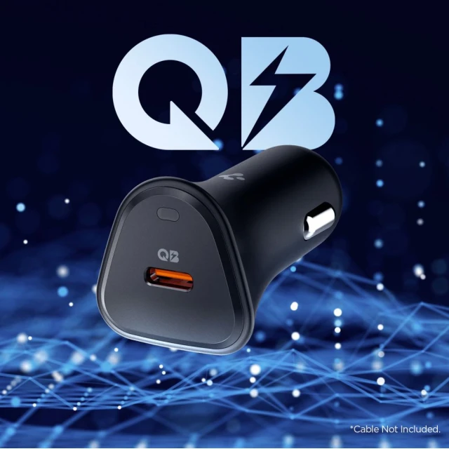 Автомобільний зарядний пристрій Spigen EV301 USB-C 30W Black (ACP08699)
