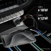 Автомобільний зарядний пристрій Spigen Essential EV302 30W 2xUSB-A Black (ACP08700)