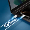 Кабель Spigen Essential USB-C to USB-C 60W 1m White (ACA08715)