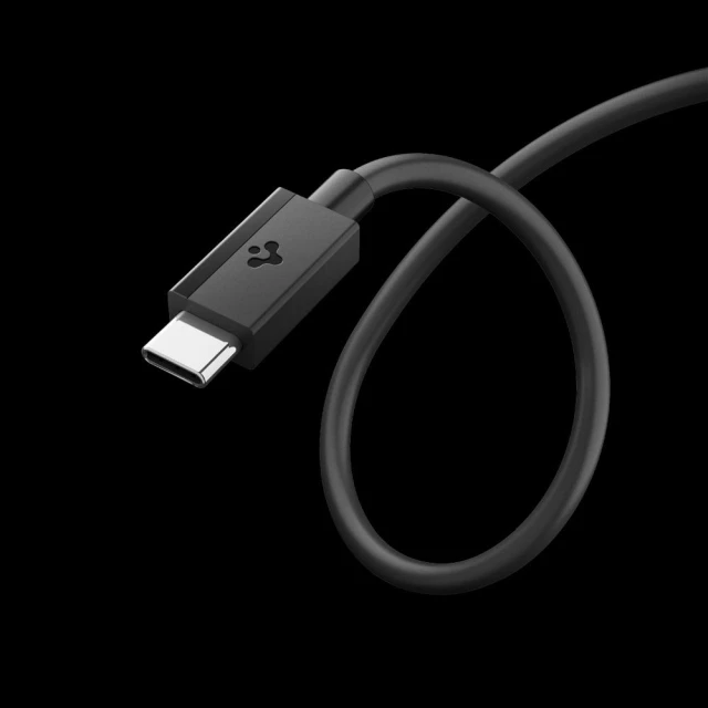 Кабель Spigen Essential USB-C to USB-C 60W 2m Black (ACA08720)