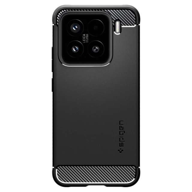 Чохол Spigen Rugged Armor для Xiaomi 15 Matte Black (ACS08859)