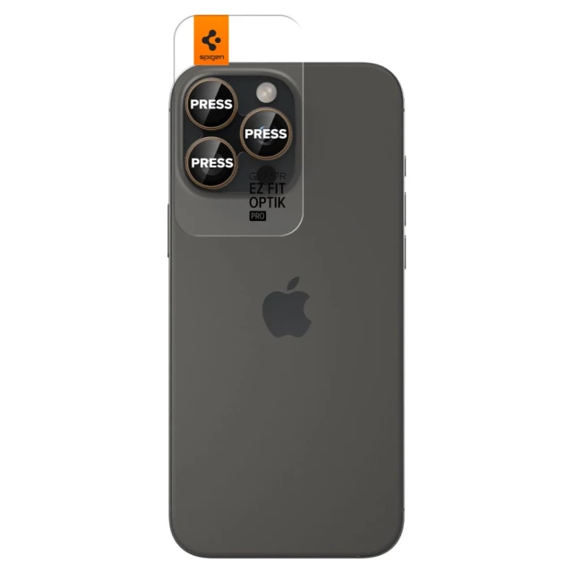 Защитное стекло Spigen для камеры iPhone 16 Pro | 16 Pro Max Optik Pro Glas.TR 