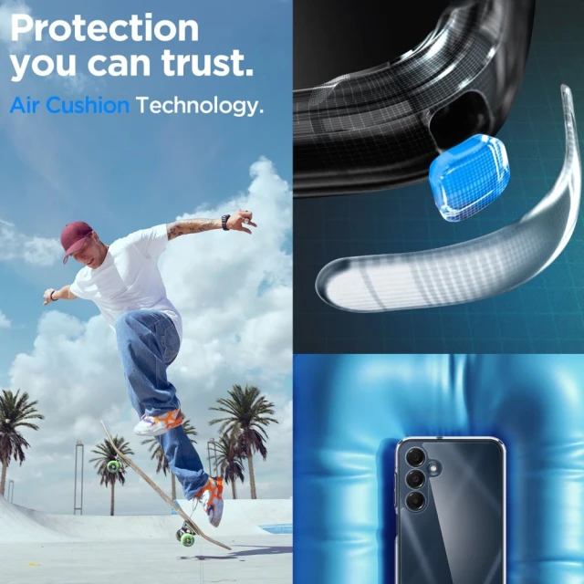 Чохол Spigen Ultra Hybrid для Samsung Galaxy A16 (A165-A166) Crystal Clear (ACS08890)