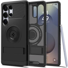 Чехол Spigen Slim Armor Mag для Samsung Galaxy S25 Ultra (S938) Black with MagSafe (ACS08909)