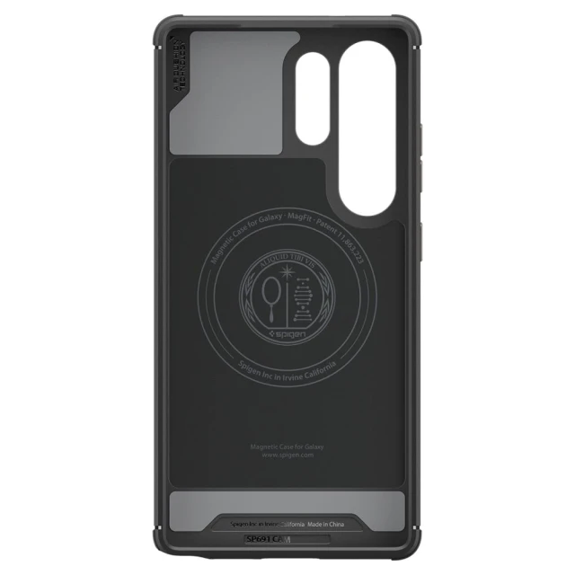 Чохол Spigen Core Armor для Samsung Galaxy S25 Ultra (S938) Matte Black with MagSafe (ACS08913)