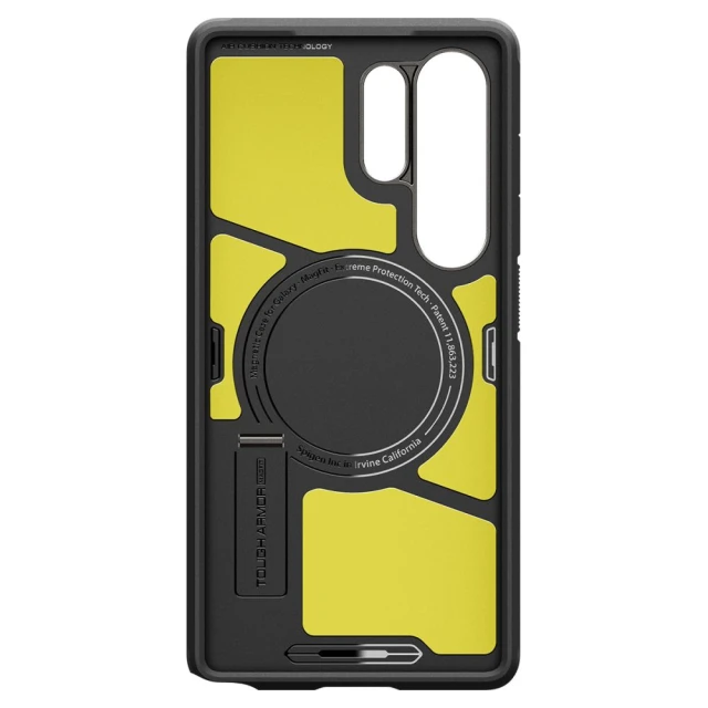 Чохол Spigen Tough Armor для Samsung Galaxy S25 Ultra (S938) Gunmetal with MagSafe (ACS08965)