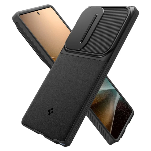 Чохол Spigen Optik Armor для Samsung Galaxy S25 Ultra (S938) Black (ACS08969)