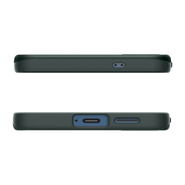 Чехол Spigen Thin Fit Mag для Samsung Galaxy S25 (S931) Abyss Green with MagSafe (ACS08994)