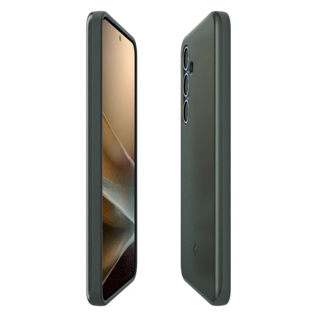 Чехол Spigen Thin Fit Mag для Samsung Galaxy S25 (S931) Abyss Green with MagSafe (ACS08994)