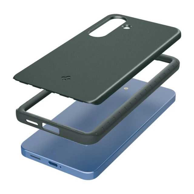 Чехол Spigen Thin Fit Mag для Samsung Galaxy S25 (S931) Abyss Green with MagSafe (ACS08994)
