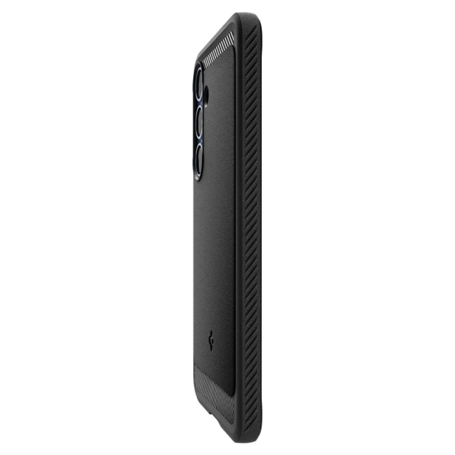 Чохол Spigen Rugged Armor для Samsung Galaxy S25 (S931) Matte Black with MagSafe (ACS08998)