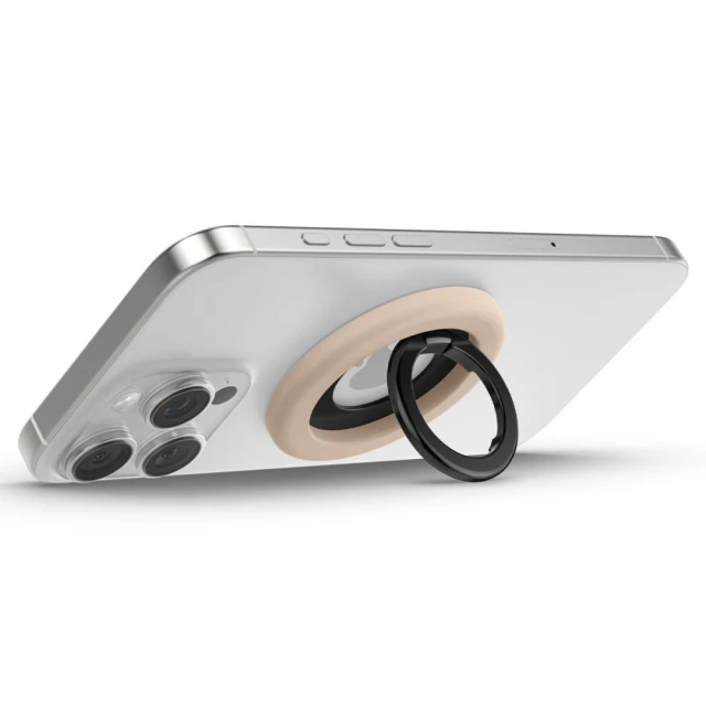 Держатель Spigen Nano Pop Mag Coconut Beige with MagSafe (AMP09031)
