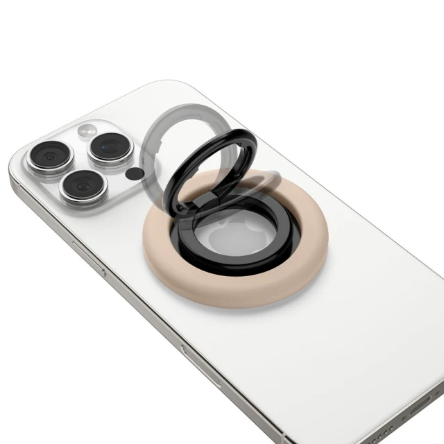 Держатель Spigen Nano Pop Mag Coconut Beige with MagSafe (AMP09031)