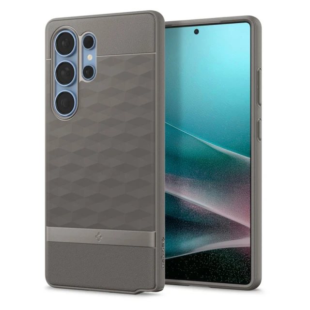 Чохол Spigen Parallax для Samsung Galaxy S25 Ultra (S938) Ash Gray with MagSafe (ACS09055)