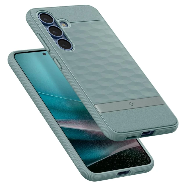 Чехол Spigen Parallax для Samsung Galaxy S25 Plus (S936) Sage Green with MagSafe (ACS09060)