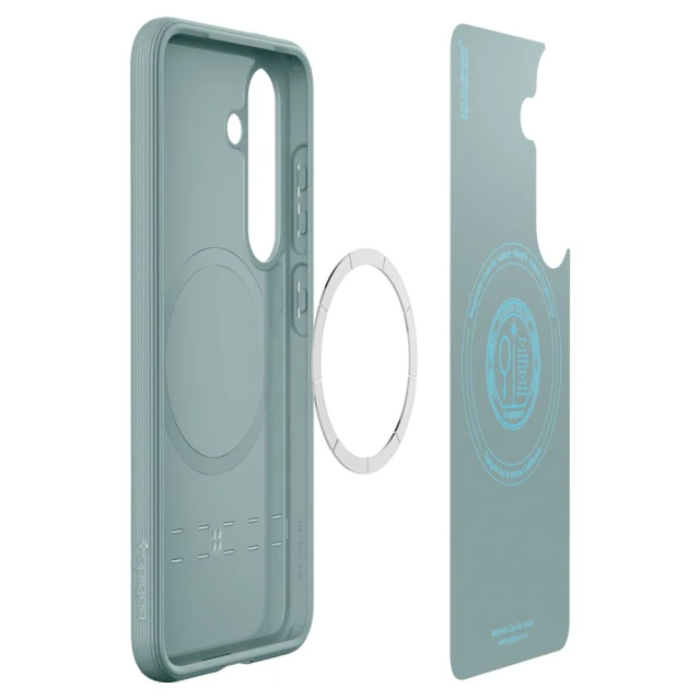 Чехол Spigen Parallax для Samsung Galaxy S25 Plus (S936) Sage Green with MagSafe (ACS09060)