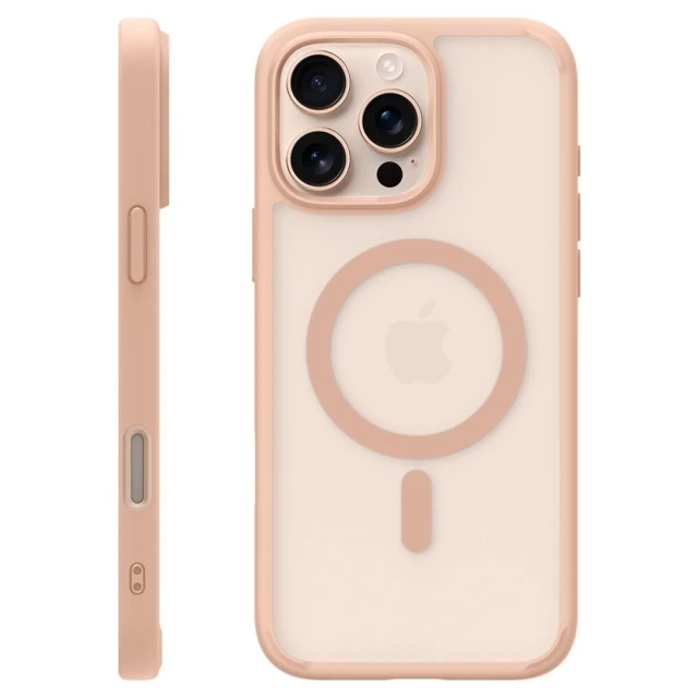 Чохол Spigen Ultra Hybrid T для iPhone 16 Pro Max Frost Rose Titanium with MagSafe (ACS09069)