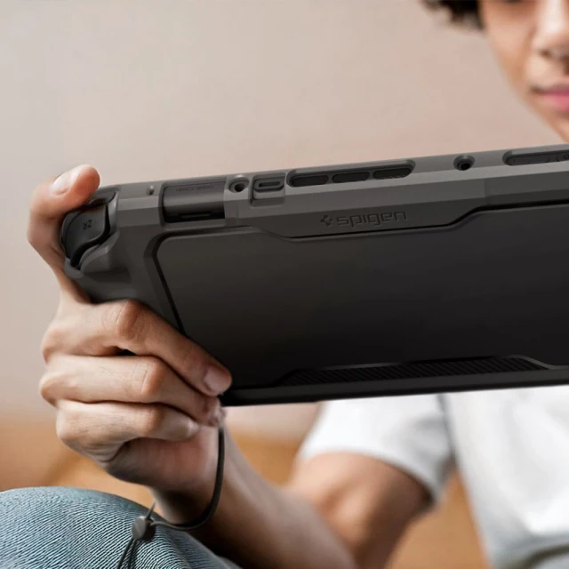 Чехол Spigen Rugged Armor для Nintendo Switch 2 Matte Black (ACS09075)