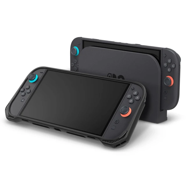 Чехол Spigen Rugged Armor для Nintendo Switch 2 Matte Black (ACS09075)
