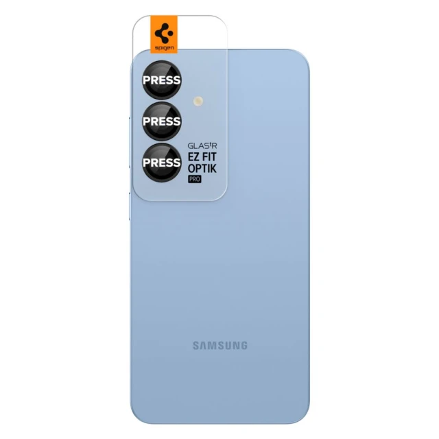 Захисне скло Spigen для камери Samsung Galaxy S25 (S931) Optik.Pro TR 
