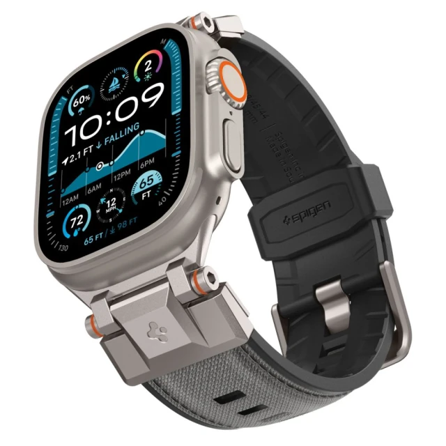 Ремінець Spigen DuraPro Armor для Apple Watch 49 | 46 | 45 | 44 | 42 mm (10 series) Gray (AMP09104)