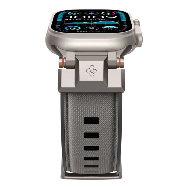 Ремінець Spigen DuraPro Armor для Apple Watch 49 | 46 | 45 | 44 | 42 mm (10 series) Gray (AMP09104)