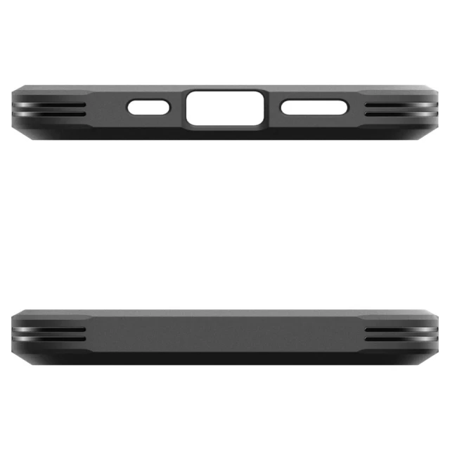Чохол Spigen Tough Armor для iPhone 16e Black with MagSafe (ACS09137)