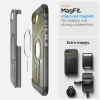 Чехол Spigen Tough Armor AI для iPhone 16e Frost Black with MagSafe (ACS09138)