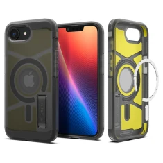 Чохол Spigen Tough Armor AI для iPhone 16e Frost Black with MagSafe (ACS09138)