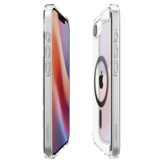 Чехол Spigen Ultra Hybrid для iPhone 16e Carbon Fiber with MagSafe (ACS09140)