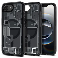 Чохол Spigen Ultra Hybrid Zero One для iPhone 16e Zero One Black with MagSafe (ACS09141)