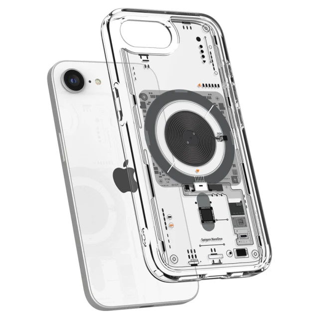 Чохол Spigen Ultra Hybrid Neo One для iPhone 16e Neo One with MagSafe (ACS09143)