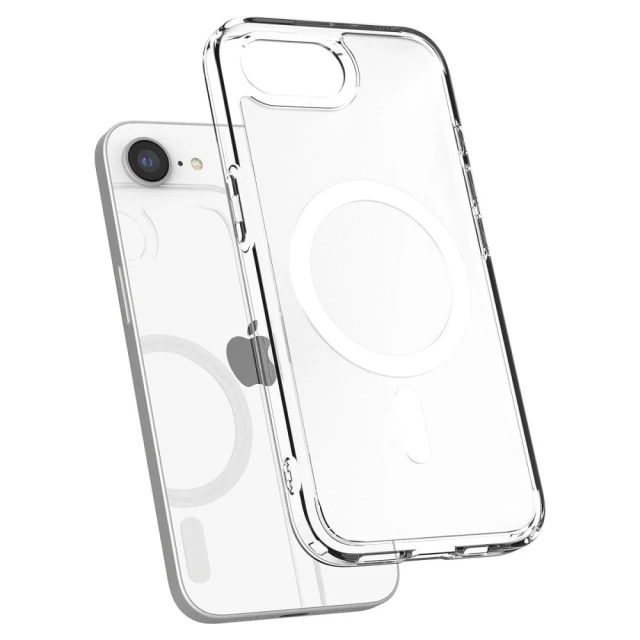 Чохол Spigen Ultra Hybrid для iPhone 16e Frost White with MagSafe (ACS09145)