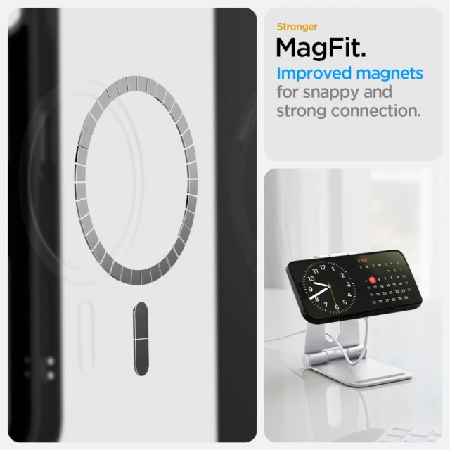 Чохол Spigen Liquid Air Mag для iPhone 16e Matte Black with MagSafe (ACS09151)
