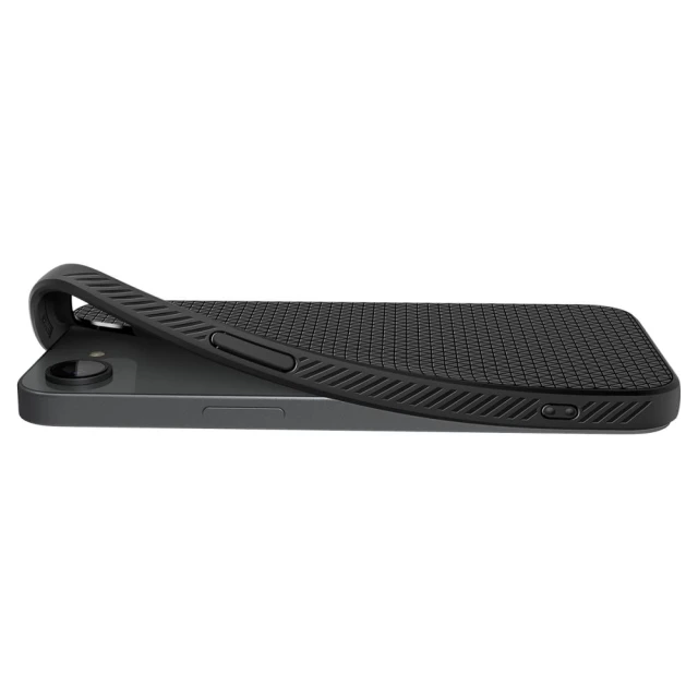 Чохол Spigen Liquid Air Mag для iPhone 16e Matte Black with MagSafe (ACS09151)
