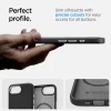 Чохол Spigen Enzo Aramid для iPhone 16e Matte Black with MagSafe (ACS09153)