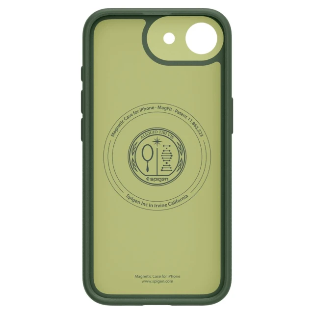 Чохол Spigen Nano Pop для iPhone 16e Avo Green with MagSafe (ACS09157)