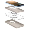 Чохол Spigen Silicone Fit для Samsung Galaxy S25 Ultra (S938) Natural Titanium with MagSafe (ACS09165)