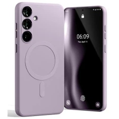 Чохол Mercury MagSafe Semi-Silicone для Samsung Galaxy S24 Plus Lilac with MagSafe (8809972539349)