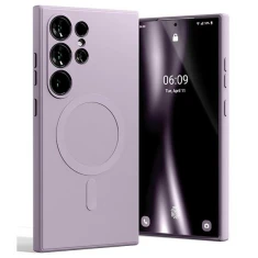 Чохол Mercury MagSafe Semi-Silicone для Samsung Galaxy S24 Ultra Lilac with MagSafe (8809972539431)
