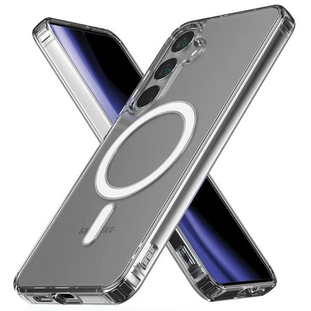 Чохол Mercury Jelhard для Samsung Galaxy S24 Plus Transparent with MagSafe (8809972539516)