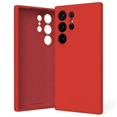 Чохол Mercury Silicone для Samsung Galaxy S24 Ultra Red (8809972540390)