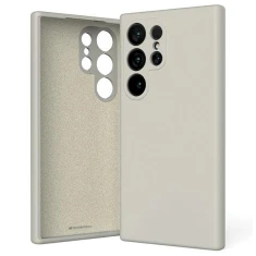 Чохол Mercury Silicone для Samsung Galaxy S24 Ultra Grey (8809972540437)