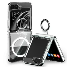 Чохол Mercury Pro Ring для Samsung Galaxy Flip 6 Clear with MagSafe (8809972566994)