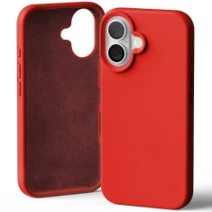 Чохол Mercury Silicone для iPhone 16 Red (8809972571851)