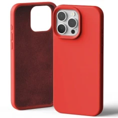 Чехол Mercury Silicone для iPhone 16 Pro Max Red (8809972572018)